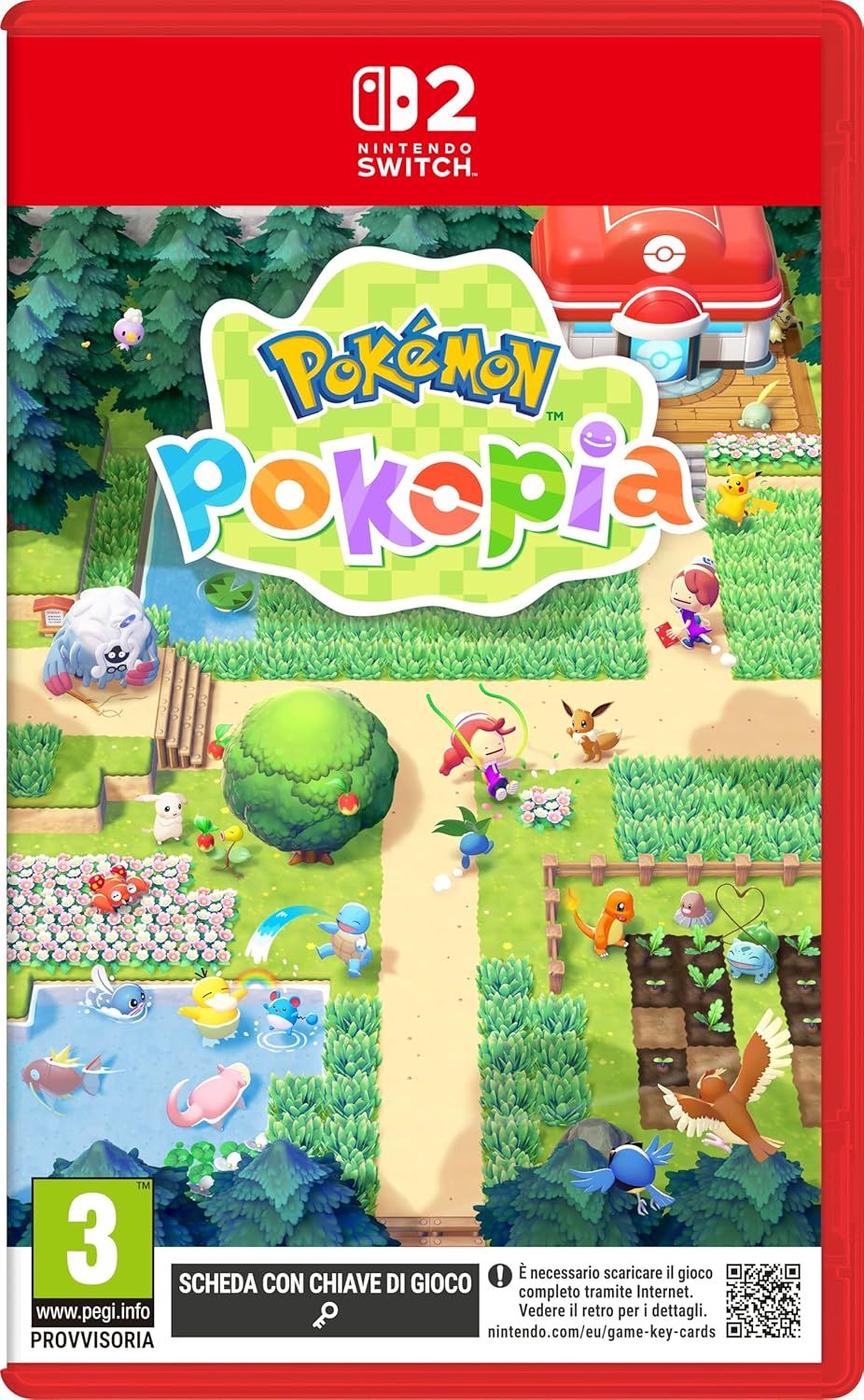 Pokemon Pokopia Nintendo Switch 2 Life Simulator Edizione Italiana GKEY Card