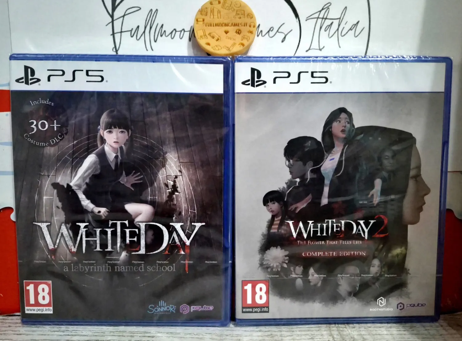 Bundle White Day 1 + White Day 2 - PS5 Playstation 5 Avventure Horror EU