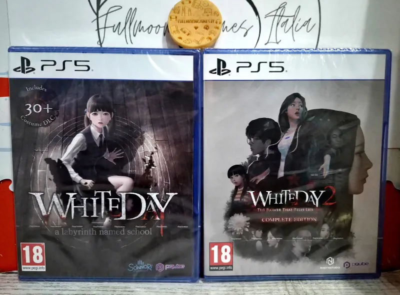 Bundle White Day 1 + White Day 2 - PS5 Playstation 5 Avventure Horror EU