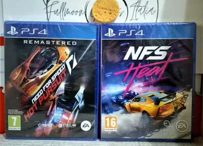 Bundle 2 Giochi Need For Speed Heat + Need For Speed Hot Pursuit PS4 EU Con Italiano