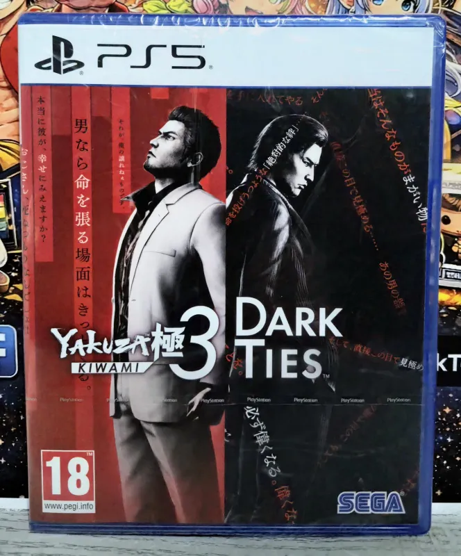Yakuza Kiwami 3 &amp; Dark Ties - PS5 Playstation 5 Action EU Con Italiano