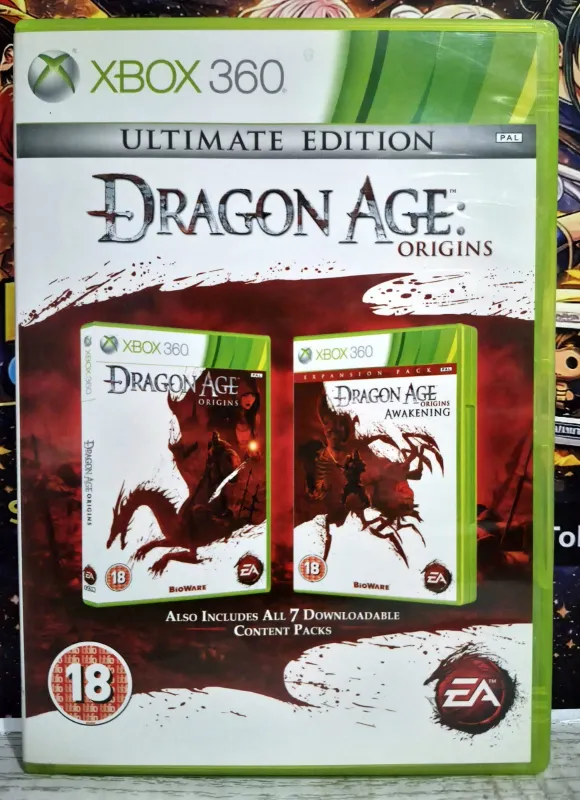 Dragon Age Origins Ultimate Edition - Xbox 360 Base + Awakening RPG UK Con Italiano