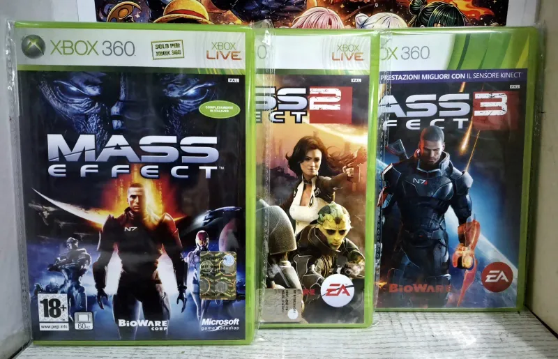 Mass Effect Bundle 3 Giochi Trilogia Xbox 360 Action RPG Edizioni Italiane