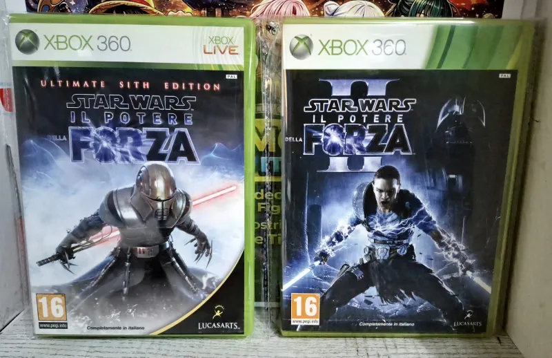 Bundle Giochi Star Wars Il Potere Della Forza 1+2 Xbox 360 Edizioni Italiane Bundle Giochi Star Wars Il Potere Della Forza 1+2 Xbox 360 Edizioni Italiane