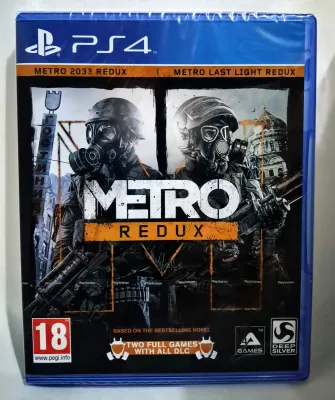 Metro Redux - PS4 Playstation 4 Metro 2033 + Metro Last Light EU Con Italiano