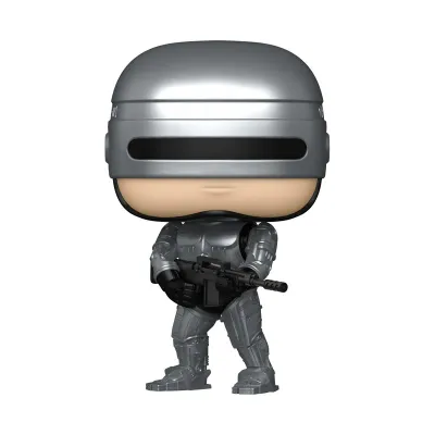 Funko Pop! Movies "Robocop 2" Robocop Metallic #1989 Vinyl Figure 9Cm