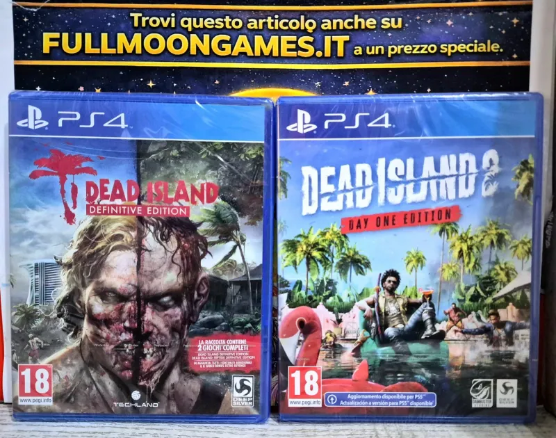 Bundle Dead Island Definitive + Dead Island 2 Day One PS4 Edizioni Italiane
