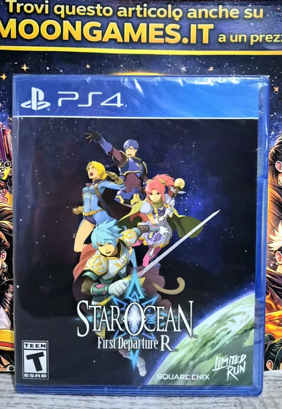 Star Ocean First Departure R - PS4 Playstation 4 RPG Edizione Fisica Limited Run #589