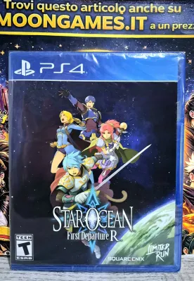 Star Ocean First Departure R - PS4 Playstation 4 RPG Edizione Fisica Limited Run #589