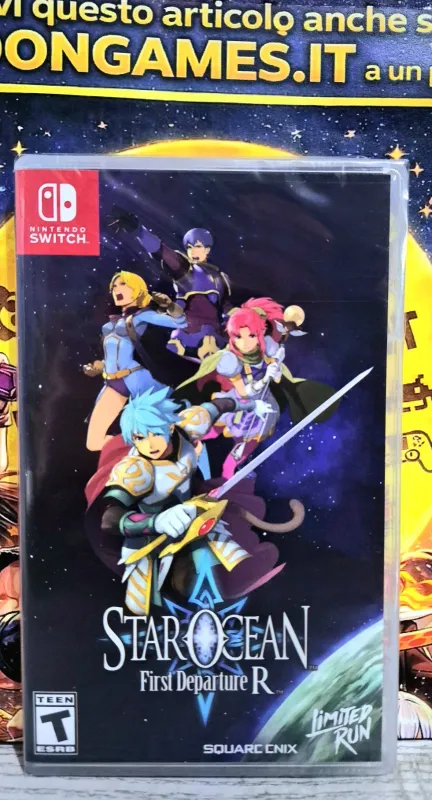 Star Ocean First Departure R - Nintendo Switch RPG Edizione Fisica Limited Run #297