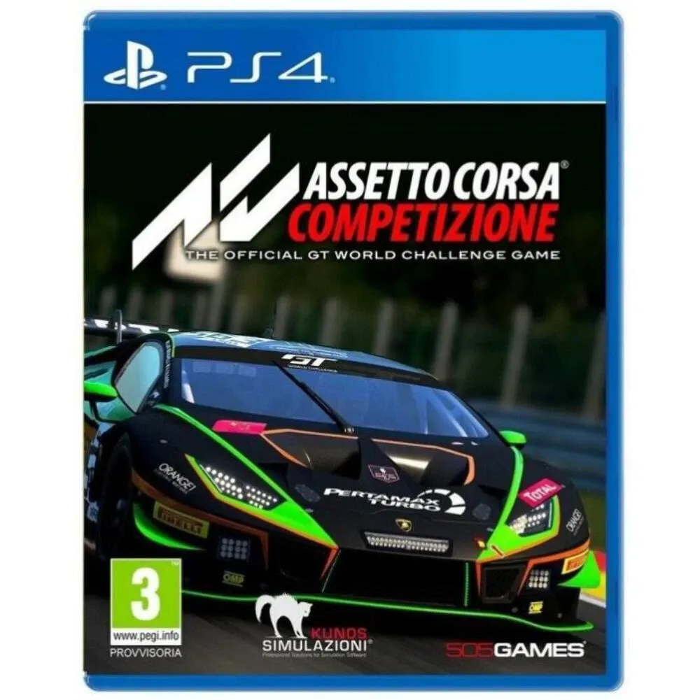 Assetto Corsa Competizione - PS4 Playstation 4 Racing Game EU Con Italiano