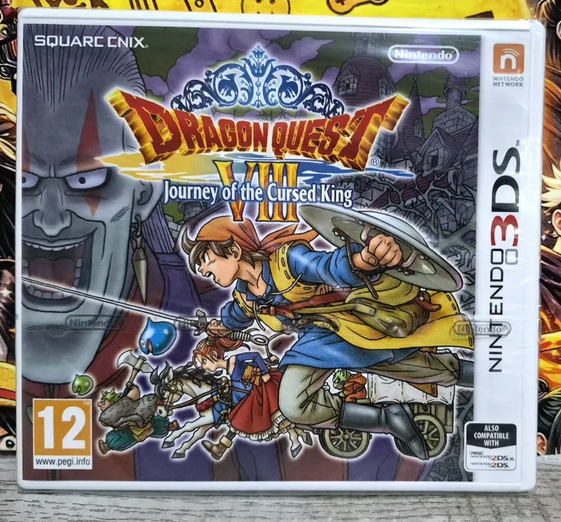 Dragon Quest 8 L'Odissea Del Re Maledetto - Nintendo 3DS UK Con Italiano