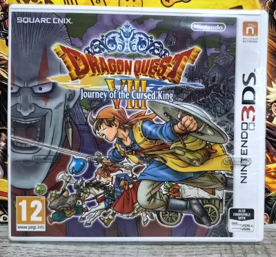Dragon Quest 8 L'Odissea Del Re Maledetto - Nintendo 3DS UK Con Italiano