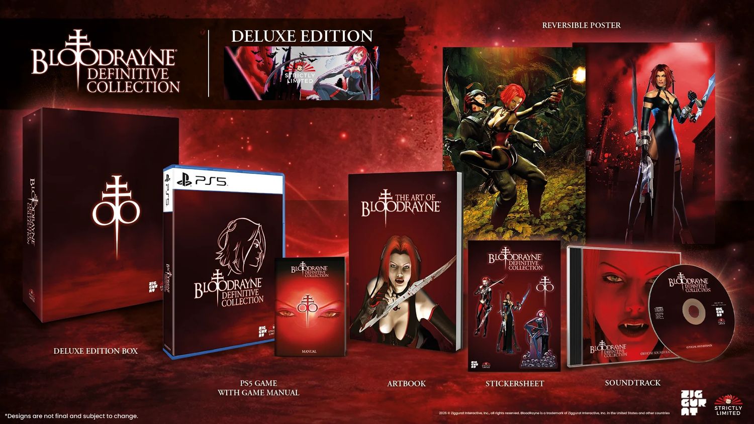 Bloodrayne Definitive Collection Deluxe Edition PS5 Strictly Limited Games EU Con Italiano