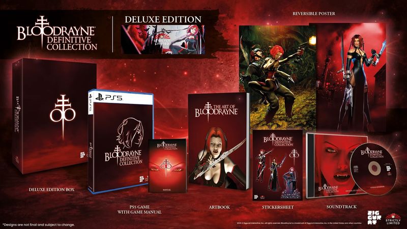 Bloodrayne Definitive Collection Deluxe Edition PS5 Strictly Limited Games EU Con Italiano