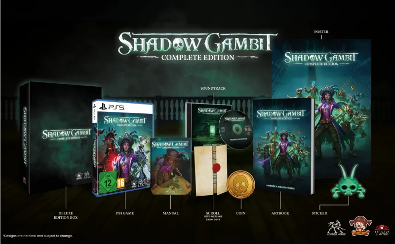Shadow Gambit: The Cursed Crew Complete Edition Deluxe Version PS5 Strictly Limited Games EU Con Italiano