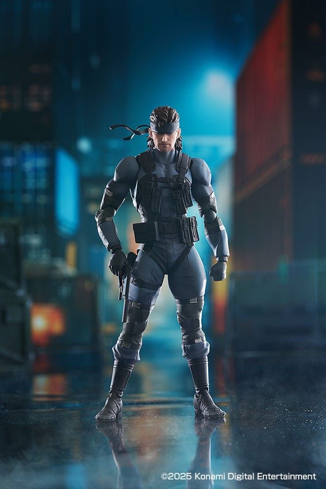 Metal Gear Solid 2 Sons Of Liberty Action Figure Solid Snake Updated Figma 16cm