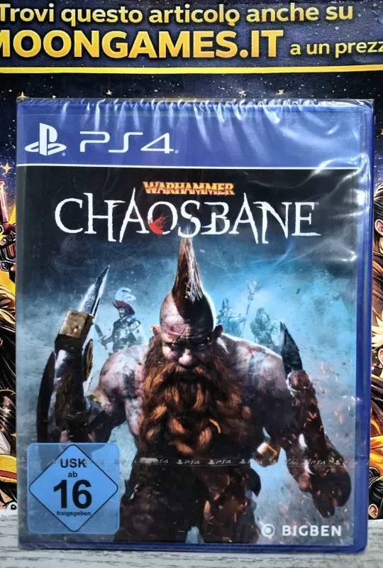 Warhammer Chaosbane - PS4 Playstation 4 RPG Hack N Slash EU Con Italiano