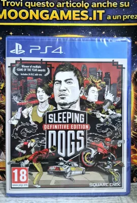 Sleeping Dogs Definitive Edition - PS4 Action Free Roaming EU Con Italiano