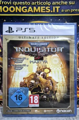 Warhammer 40000 Inquisitor: Martyr Ultimate Edition - PS5 RPG Hack 'n Slash EU Con Italiano
