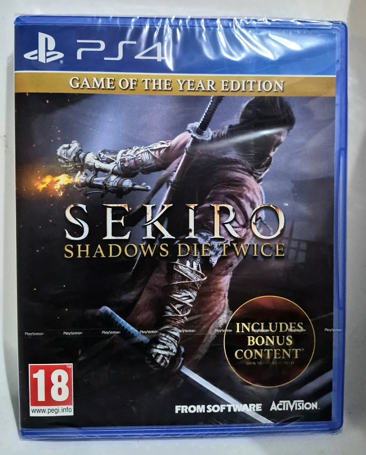 Sekiro: Shadows Die Twice Game Of The Year Edition - PS4 Playstation 4 Action RPG EU Con Italiano