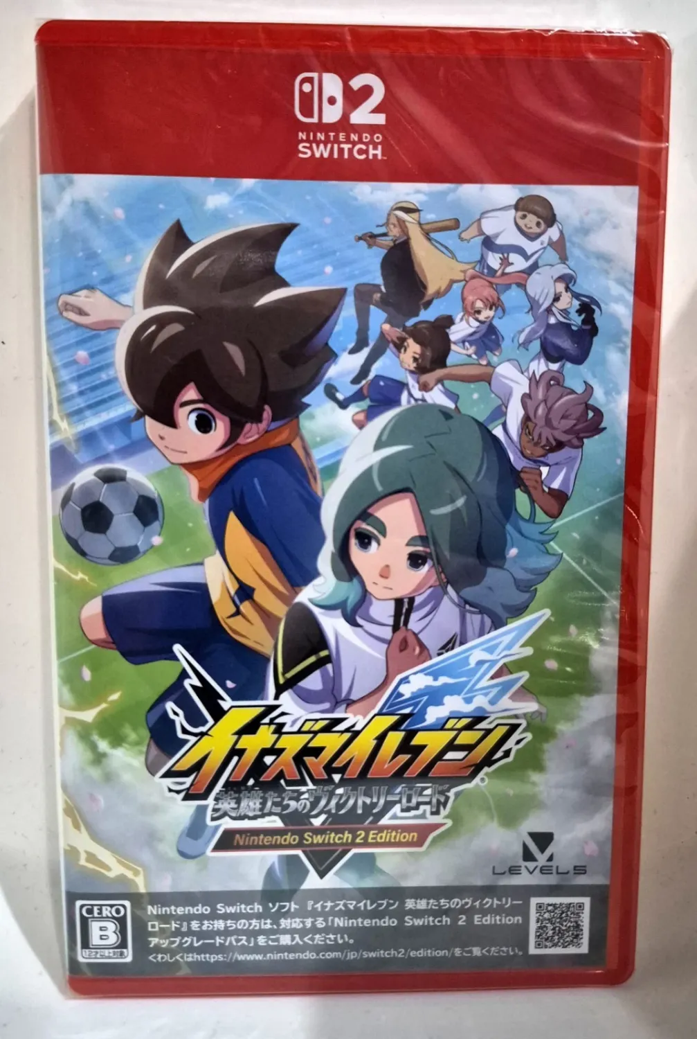 Inazuma Eleven: Victory Road - Nintendo Switch 2 Edizione Fisica JAP Multilingua Con Italiano Incluso