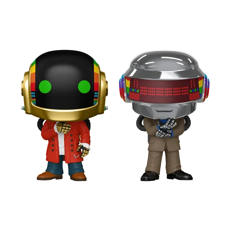 Funko Pop! Rocks Daft Punk Discovery Era Two Pack Vinyl Figures 9cm