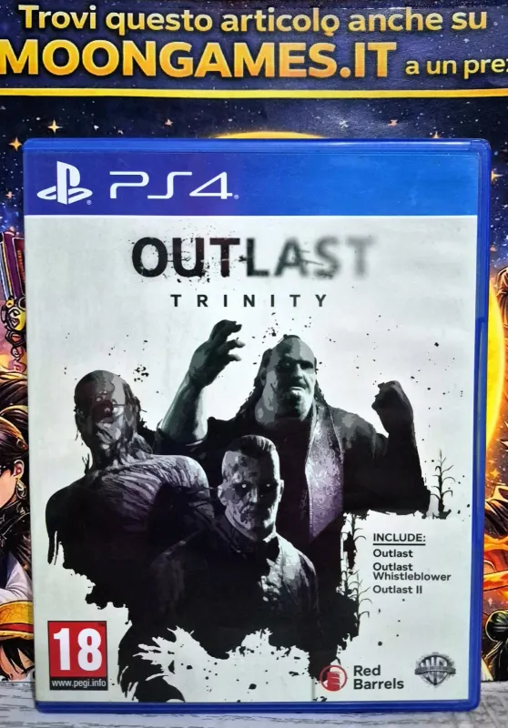 Outlast Trinity - PS4 Playstation 4 Angosciante Trilogia Horror Edizione Italiana