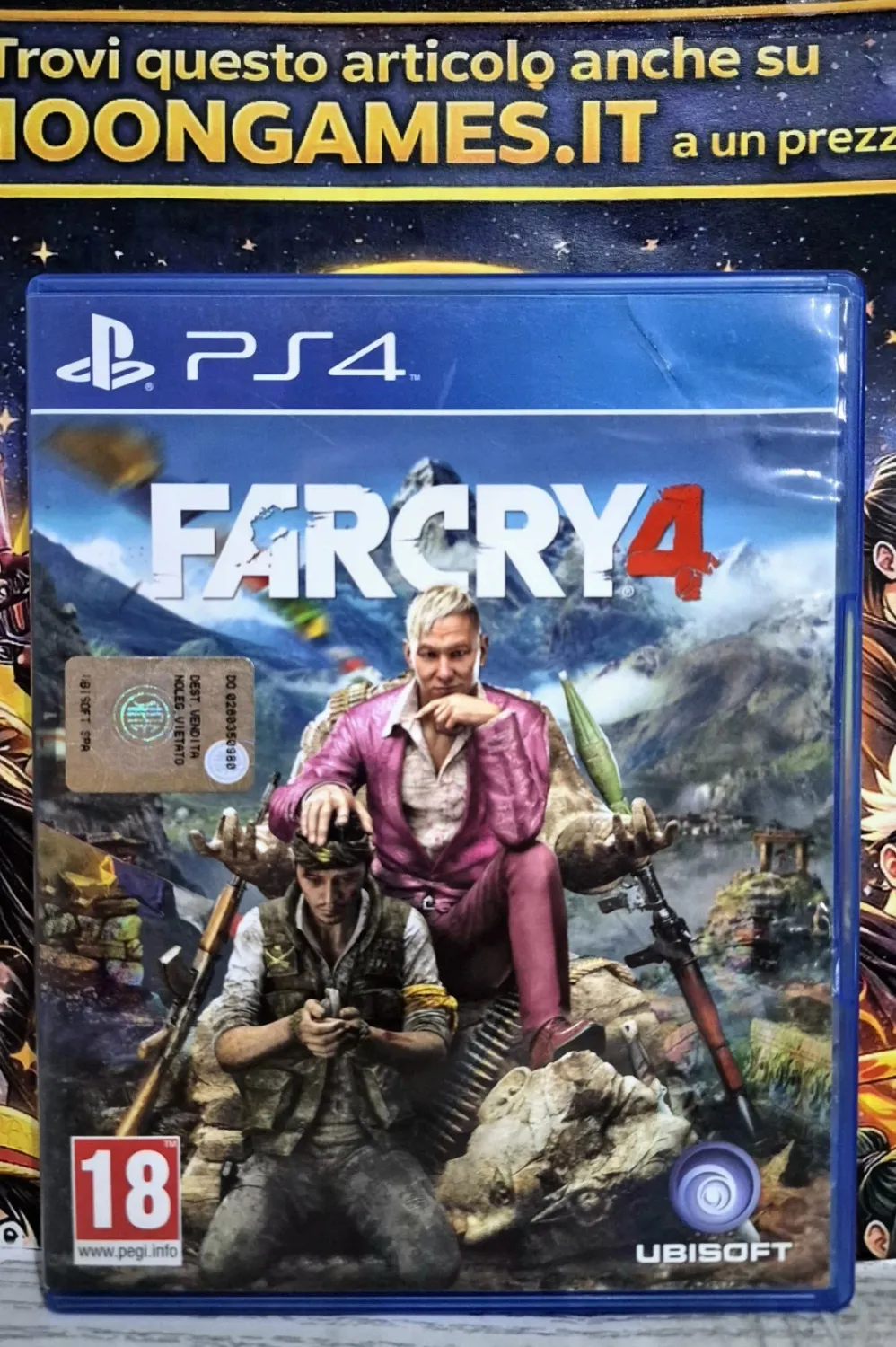 Far Cry 4 - PS4 Playstation 4 Action Edizione Italiana Usato Ottimo