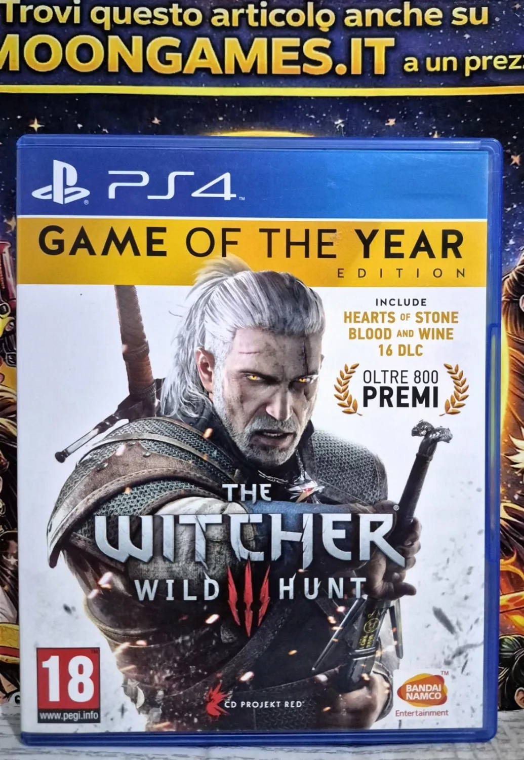 The Witcher III: Wild Hunt GOTY PS4 Edizione Italiana Upgrade Disponibile Per PS5