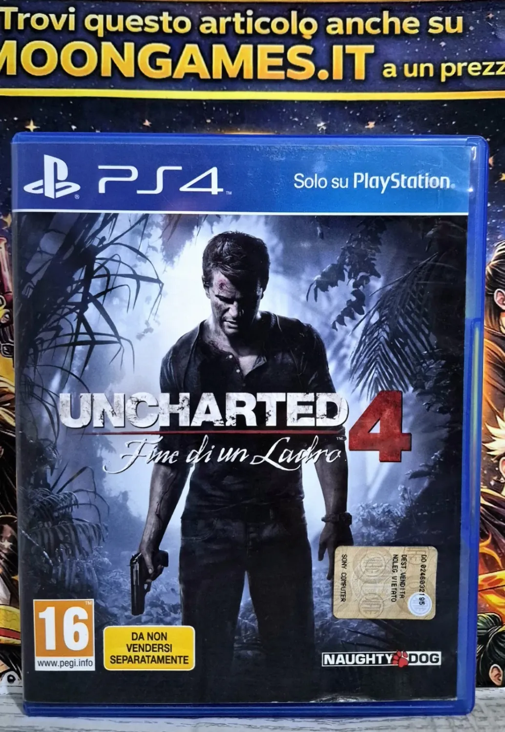Uncharted 4: Fine Di Un Ladro - PS4 Playstation 4 Action Edizione Italiana