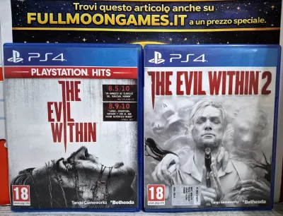 Bundle The Evil Within 1 + 2 - PS4 Horror Dal Creatore Di Resident Evil Edizioni Italiane