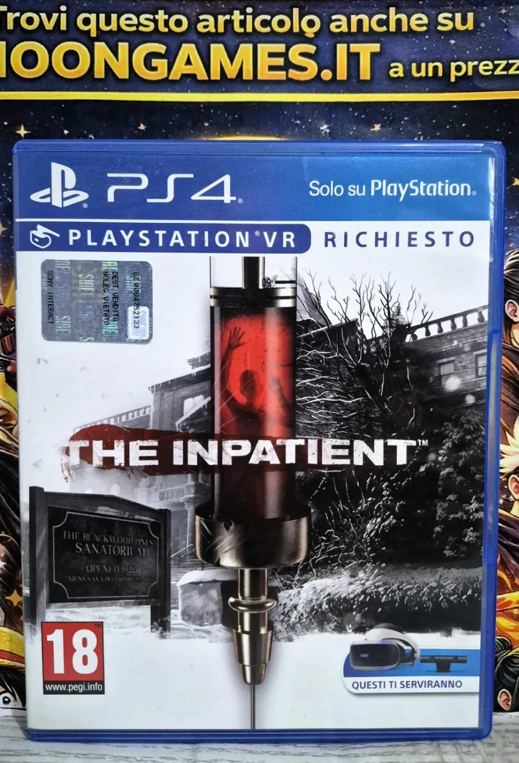 The Inpatient - PS4 Playstation 4 Prequel Di Until Dawn VR Richiesto Italiano