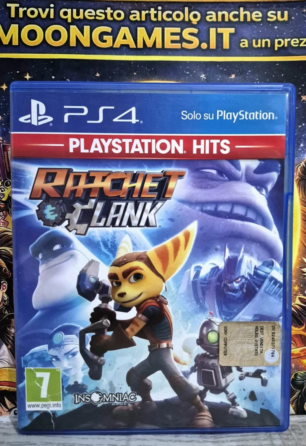 Ratchet &amp; Clank - PS4 Playstation 4 Edizione PS Hits Italiana Usato Buono