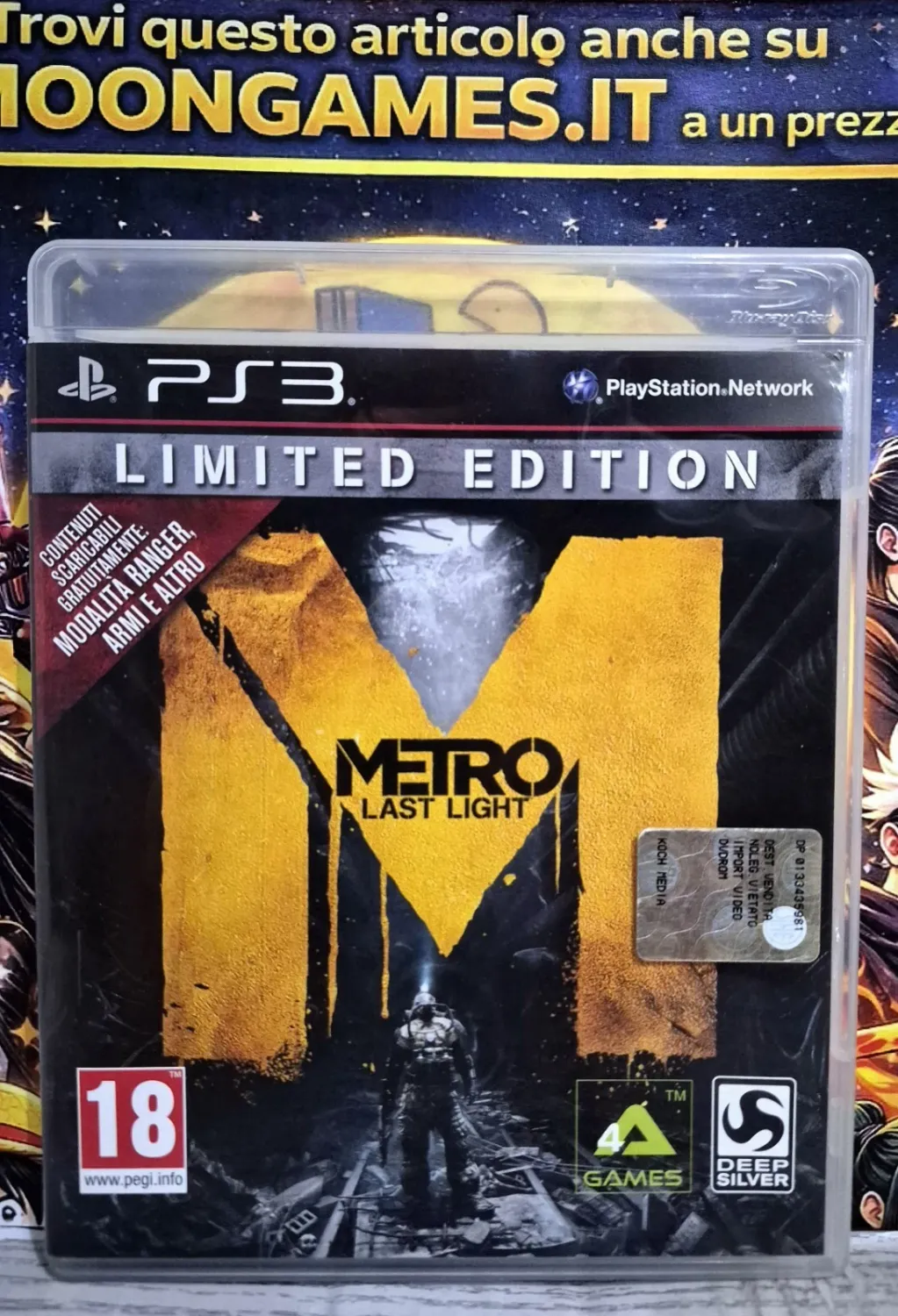 Metro Last Light - PS3 Playstation 3 Sparatutto Action Edizione Italiana