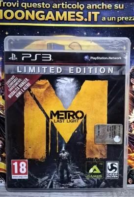 Metro Last Light - PS3 Playstation 3 Sparatutto Action Edizione Italiana