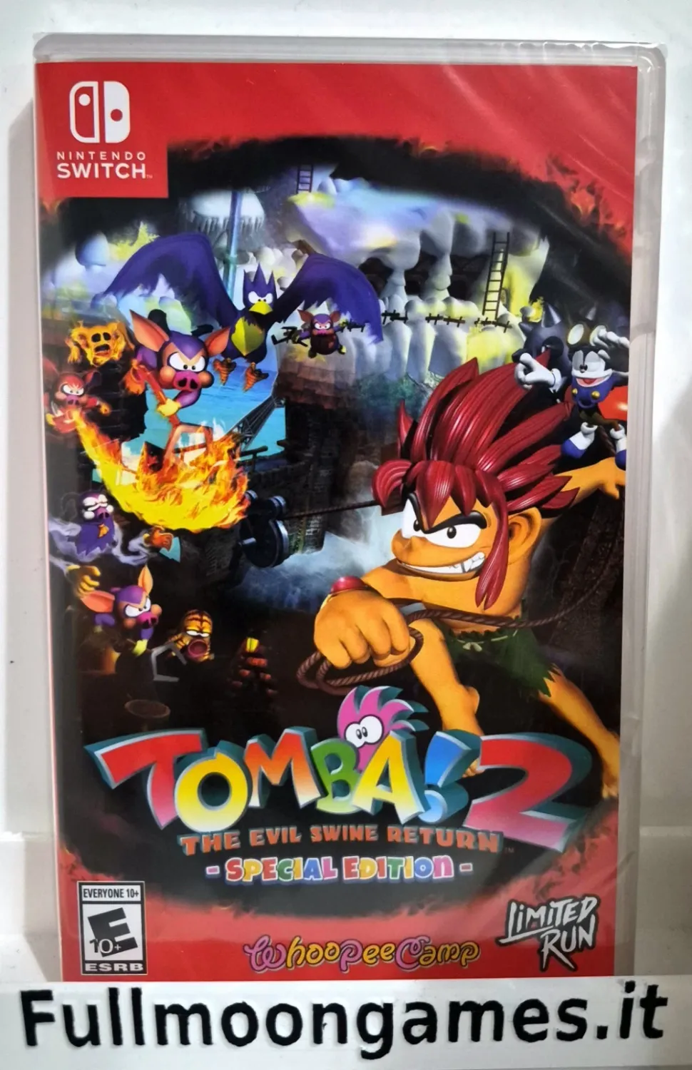 Tomba! 2 The Evil Swine Return - Nintendo Switch Limited Run Games #299 Multilingua Con Italiano