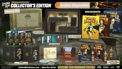 Tomb Raider I-III Remastered Collector's Edition - PS5 Playstation 5 Limited Run Game