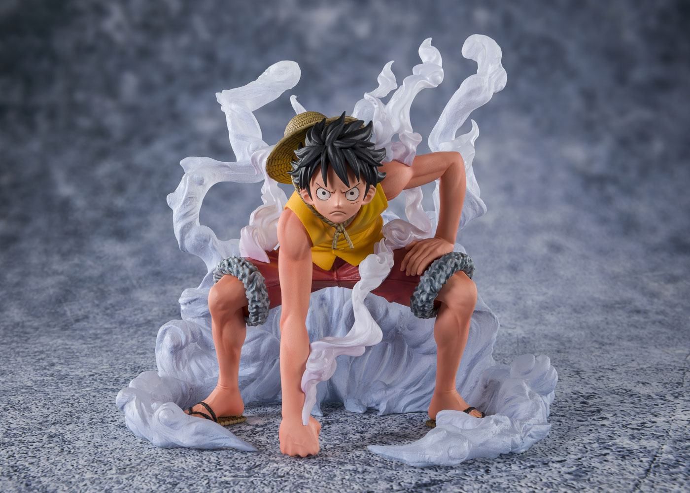 One Piece Bandai Figuarts Zero Monkey D. Luffy Gear 2nd Summit Battle Marineford 12cm