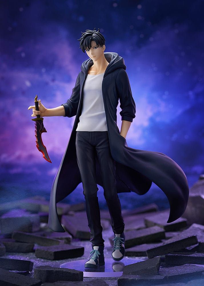 Solo Leveling Pop Up Parade Size L Sung Jinwoo Figure 24cm Goodsmile Company