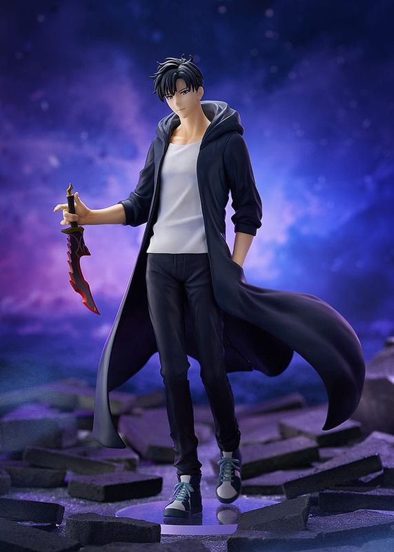 Solo Leveling Pop Up Parade Size L Sung Jinwoo Figure 24cm Goodsmile Company