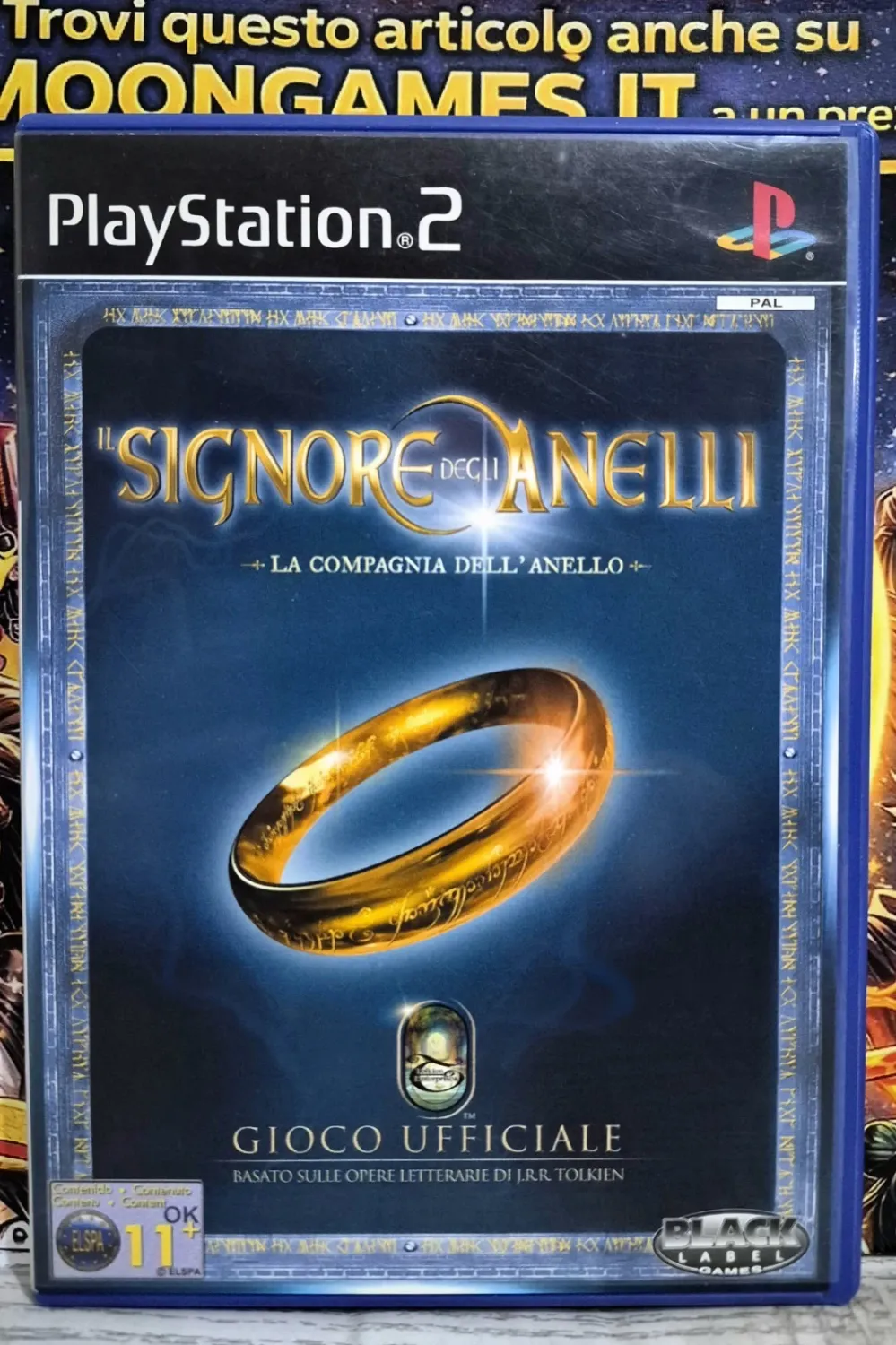 Il Signore Degli Anelli: La Compagnia Dell'Anello - PS2 Prima Stampa Italiana