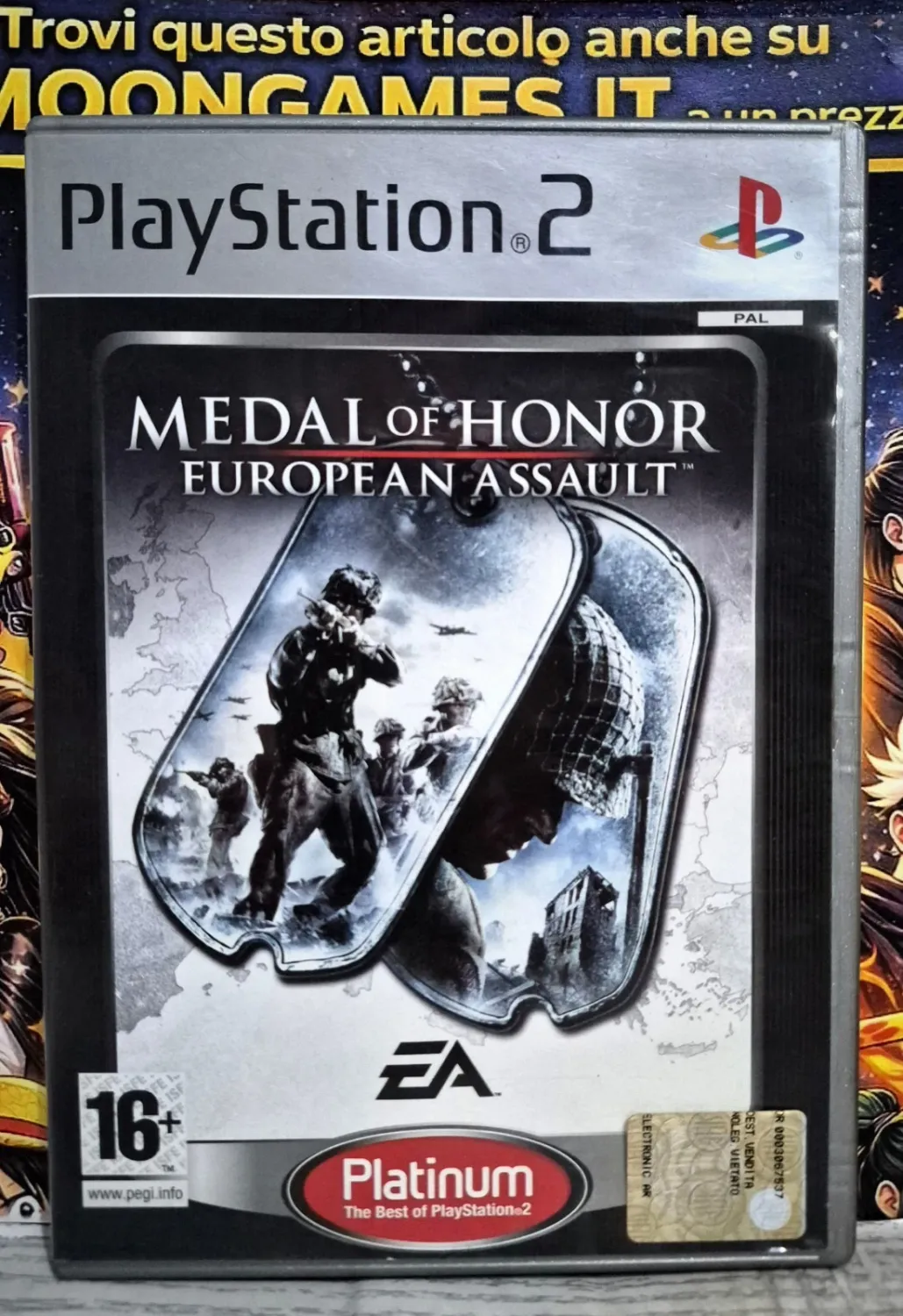 Medal Of Honor: European Assault - PS2 Sparatutto Edizione Platinum Italiana