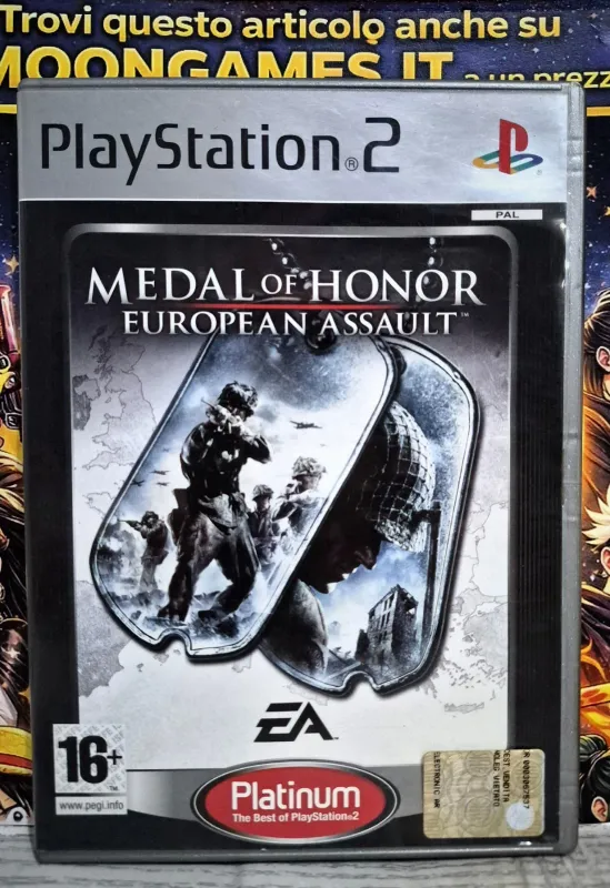 Medal Of Honor: European Assault - PS2 Sparatutto Edizione Platinum Italiana