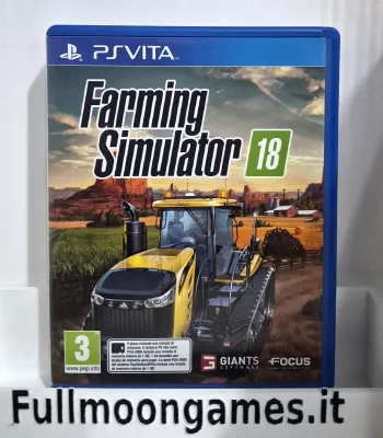 Farming Simulator 18 - PS Vita Gestionale Fattoria Agricoltura Edizione Italiana