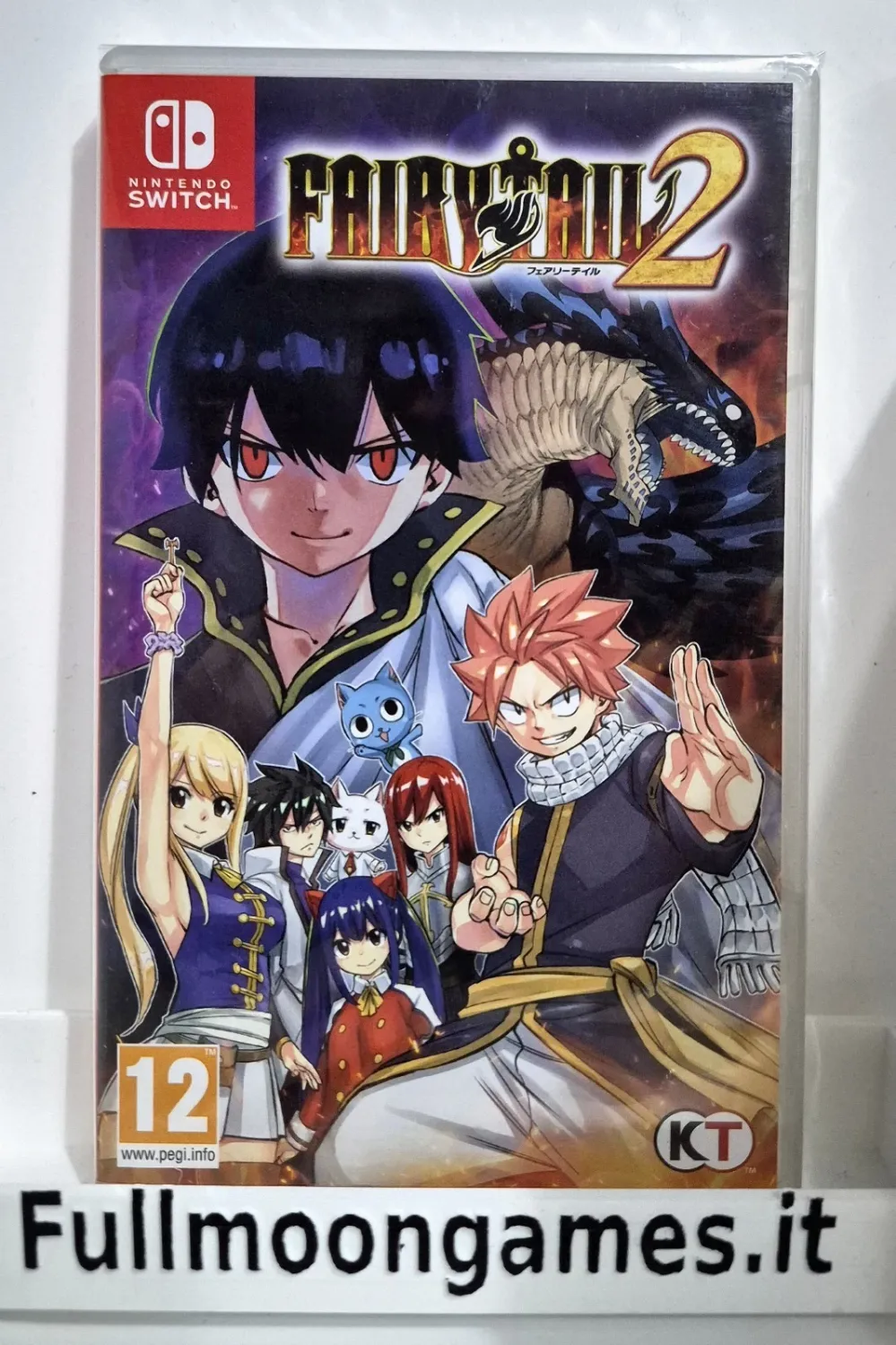 Fairy Tail 2 - Nintendo Switch Avventura RPG Edizione Italia-Spagna Gioco ENG