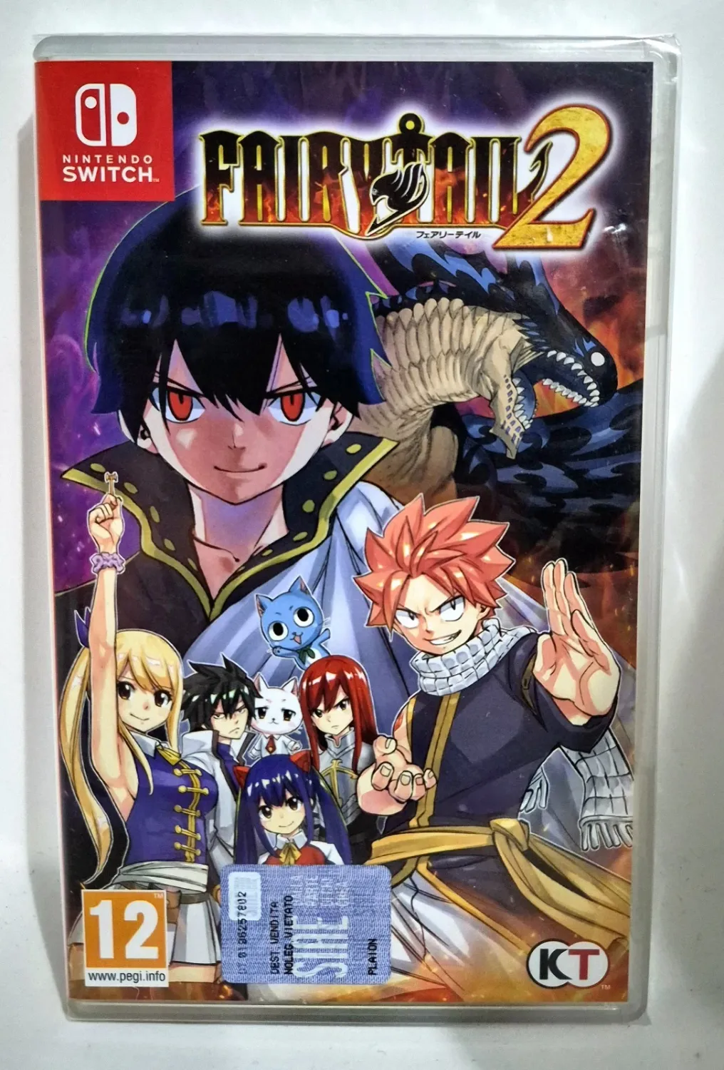 Fairy Tail 2 - Nintendo Switch Avventura RPG Edizione Italia-Spagna Gioco ENG
