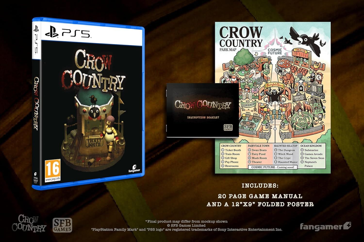 Crow Country - PS5 Survival Horror Retrò Ispirato Ai Classici PS1 EU Con Italiano