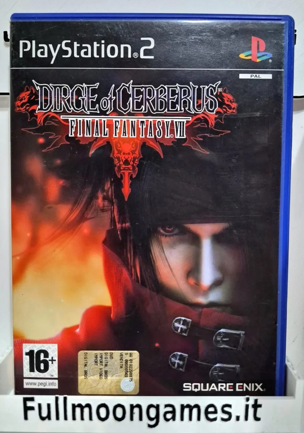 Dirge Of Cerberus: Final Fantasy VII - PS2 Playstation 2 JRPG Edizione Italiana