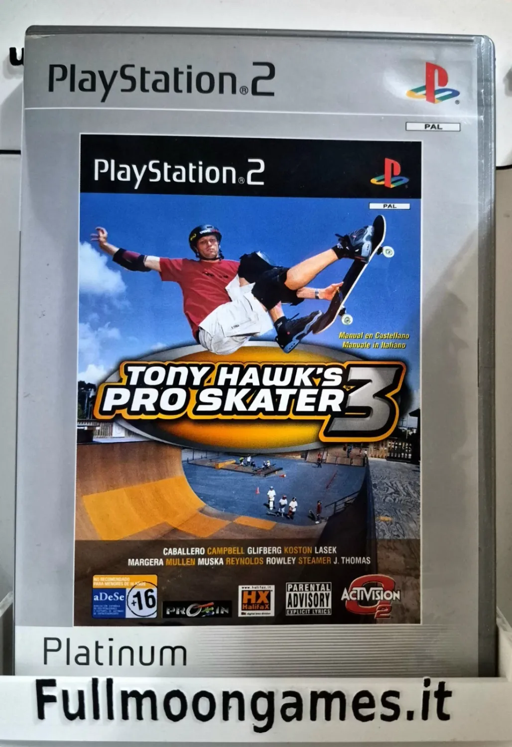 Tony Hawk's Pro Skater 3 - PS2 Playstation 2 Edizione Platinum ITA-ESP CIB